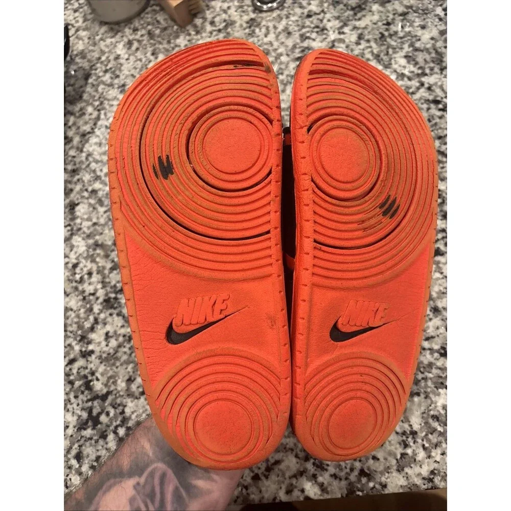 Oregon State OSU Beavers Nike Offcourt Slide Sandals Mens Sz 10 DD0537-002 NCAA